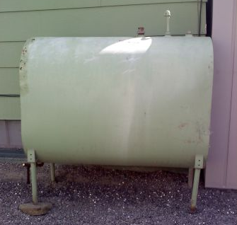 metal oil tank