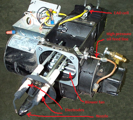 old nozzle assembly